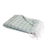 Couverture plaid en coton...
