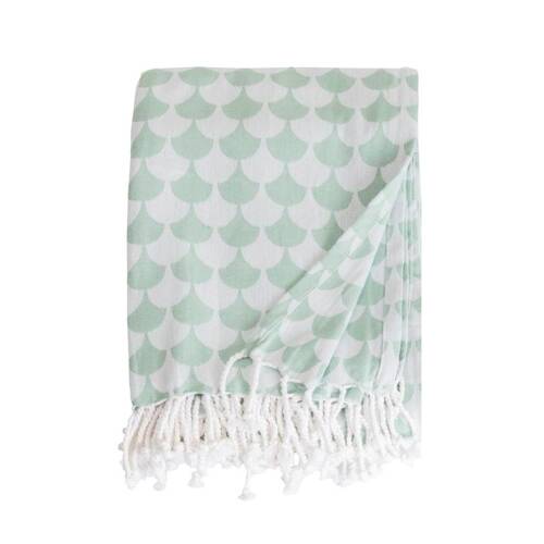 100% katoenen groene plaid...