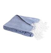 Couverture plaid 100% coton...