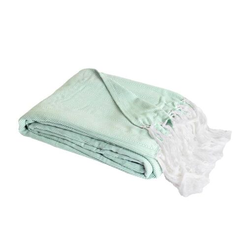 100% cotone blu turchese...