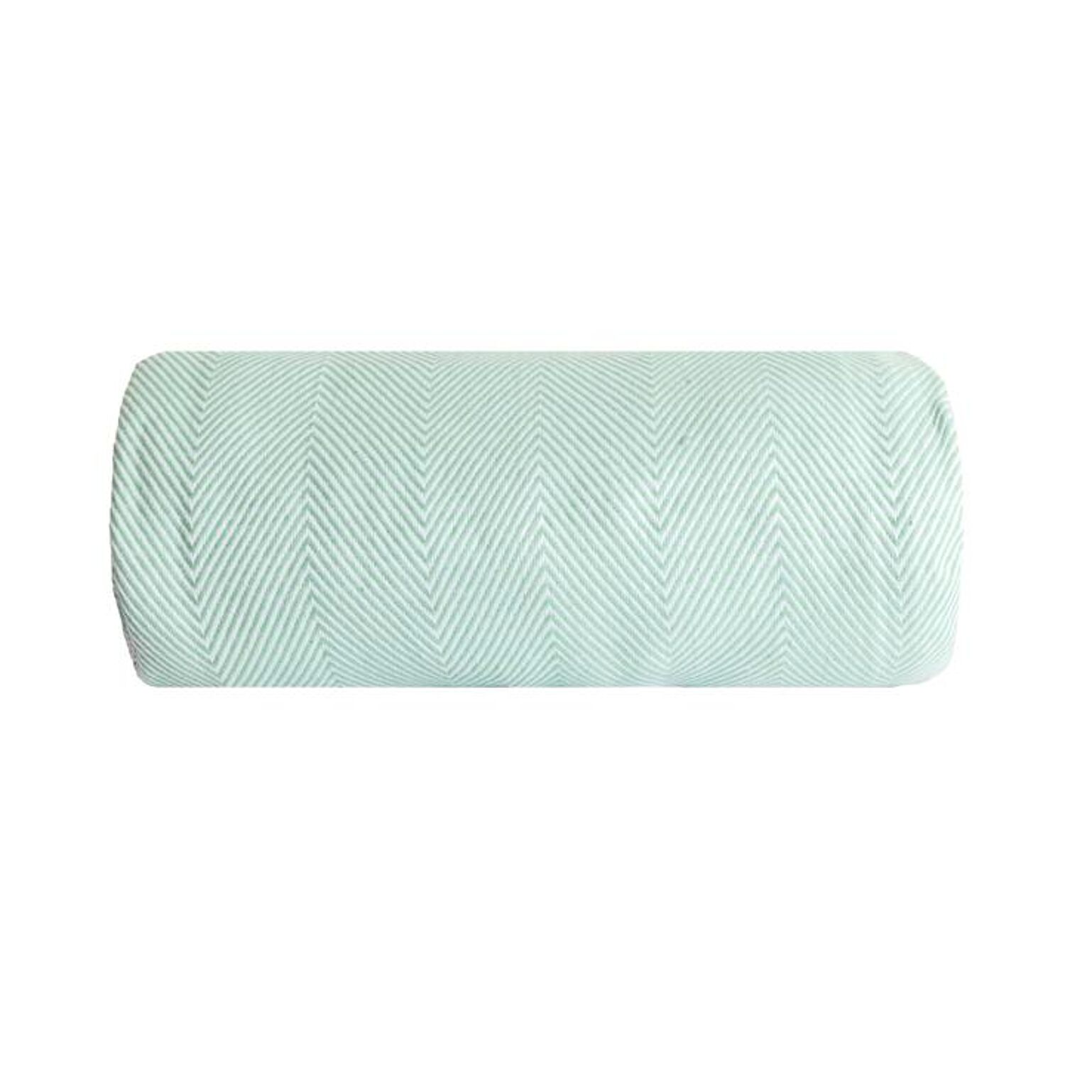 100% cotone blu turchese coperta a quadri con frange 180x220cm ZIGORA