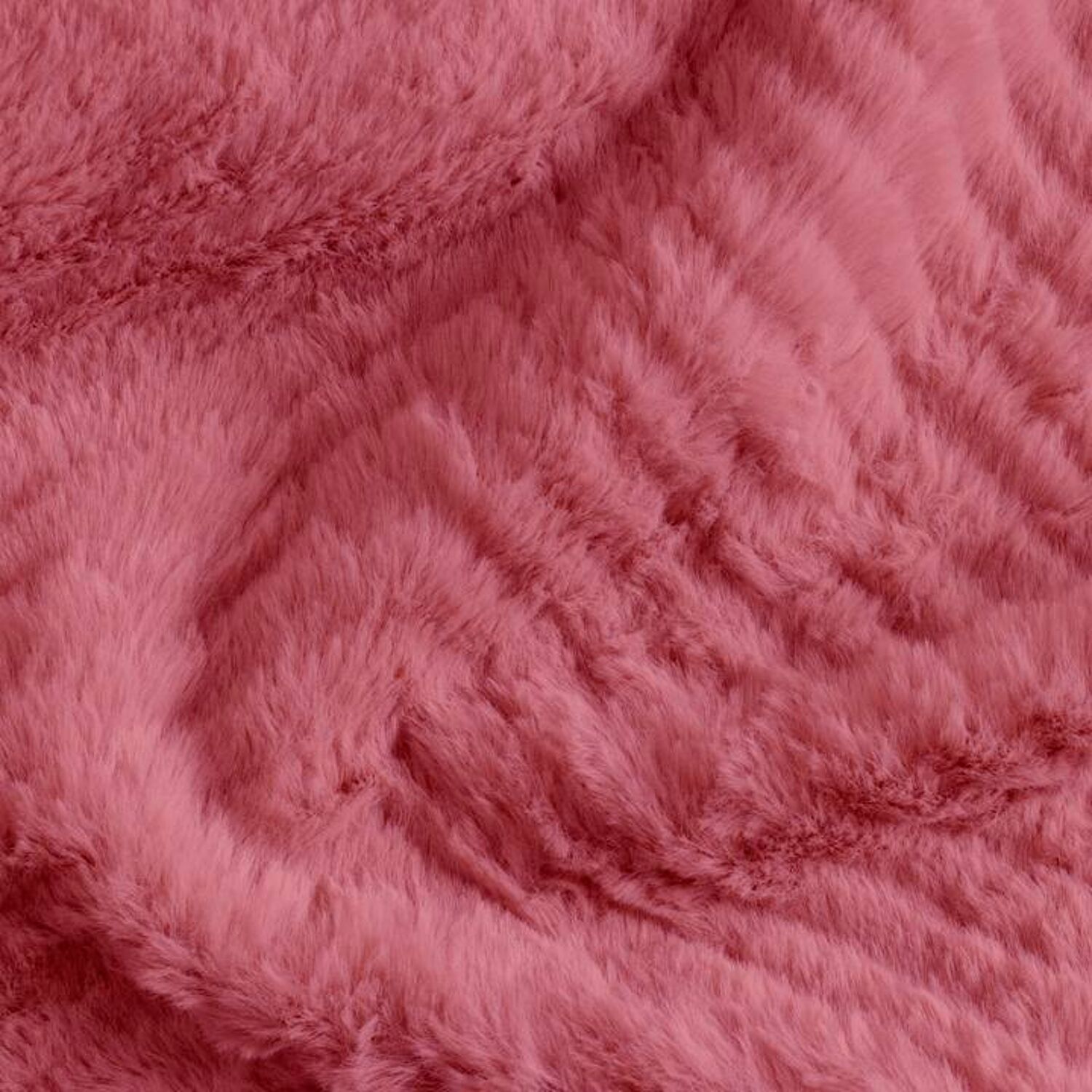 Himbeerrote Plaid-Decke 130x170cm ARYNDAL