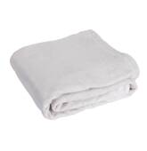 Couverture plaid blanc...