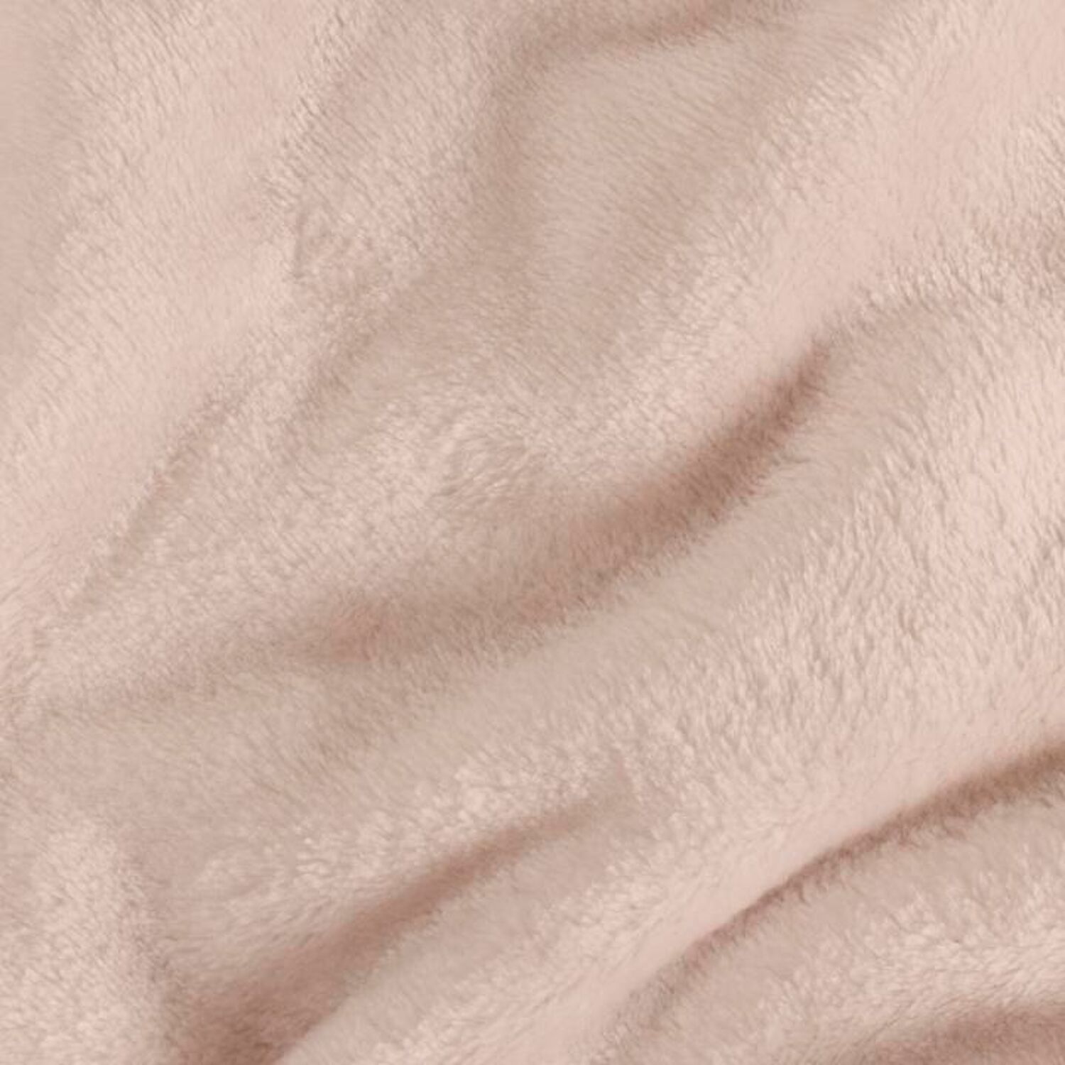 Plaid-Decke blassrosa 130x170cm FLANBERG