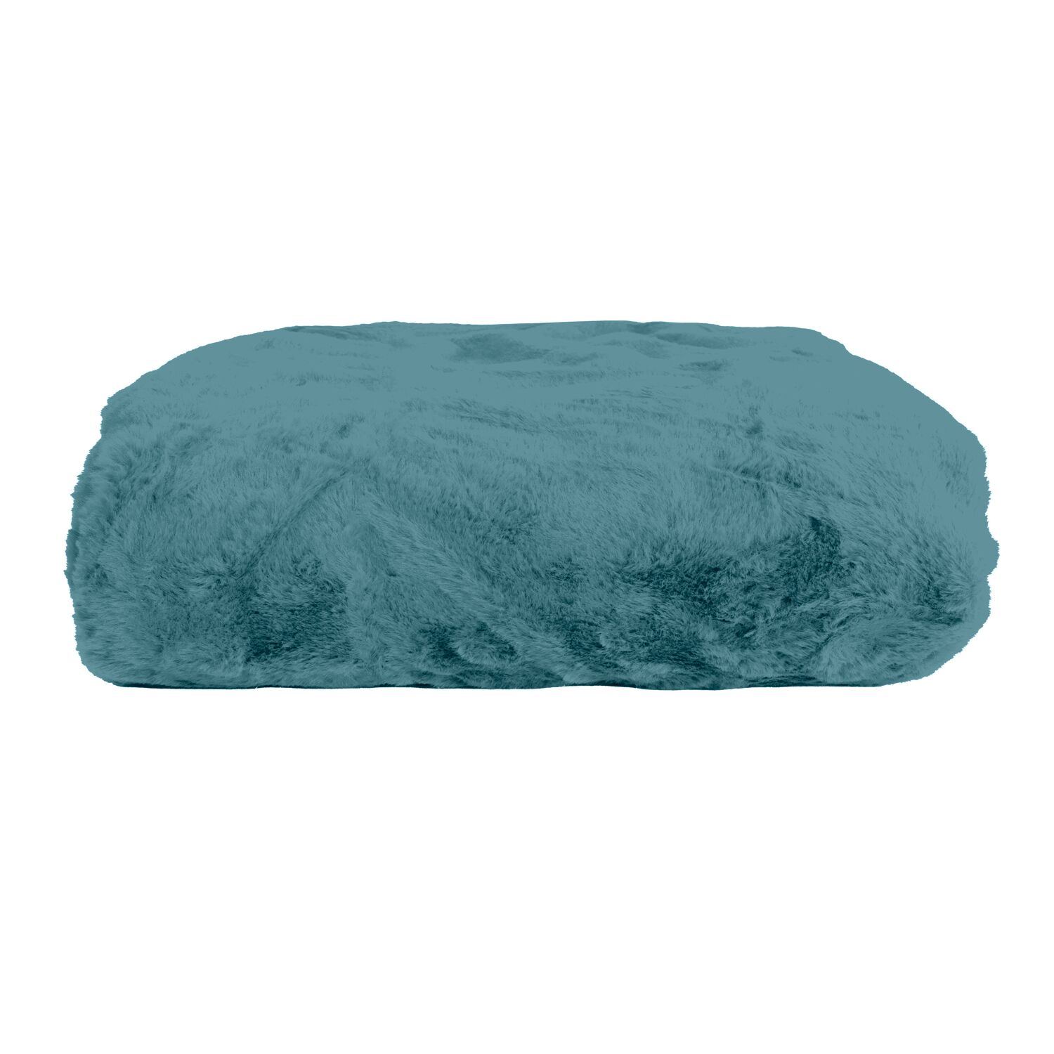 Couette Plaid bleue MINNOR 100% Polyester - 130x170 cm