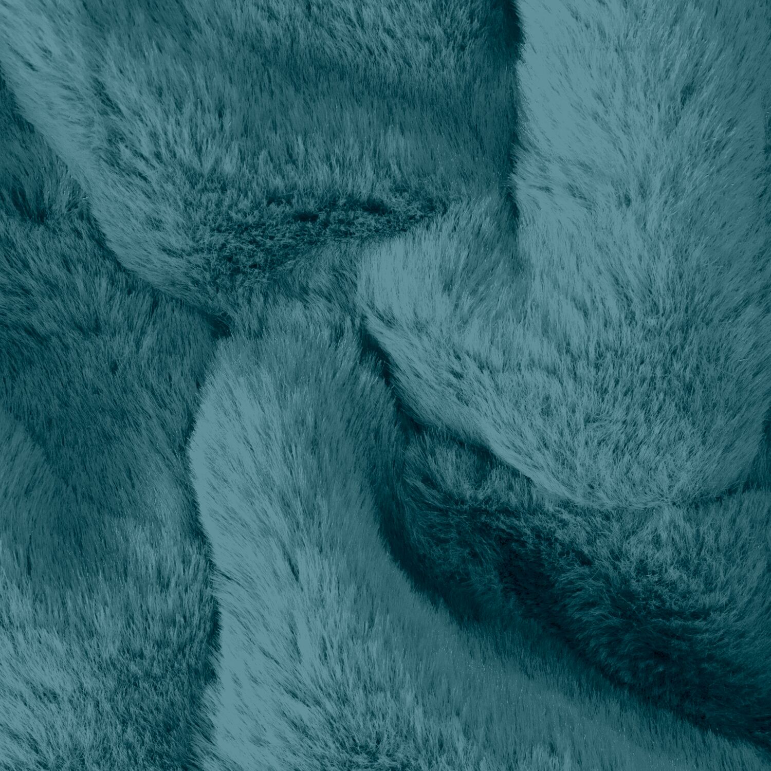 Couette Plaid bleue MINNOR 100% Polyester - 130x170 cm