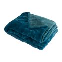 Coperta blu scuro-verde 130x170cm MINNOR