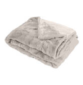 Couette Plaid gris en...