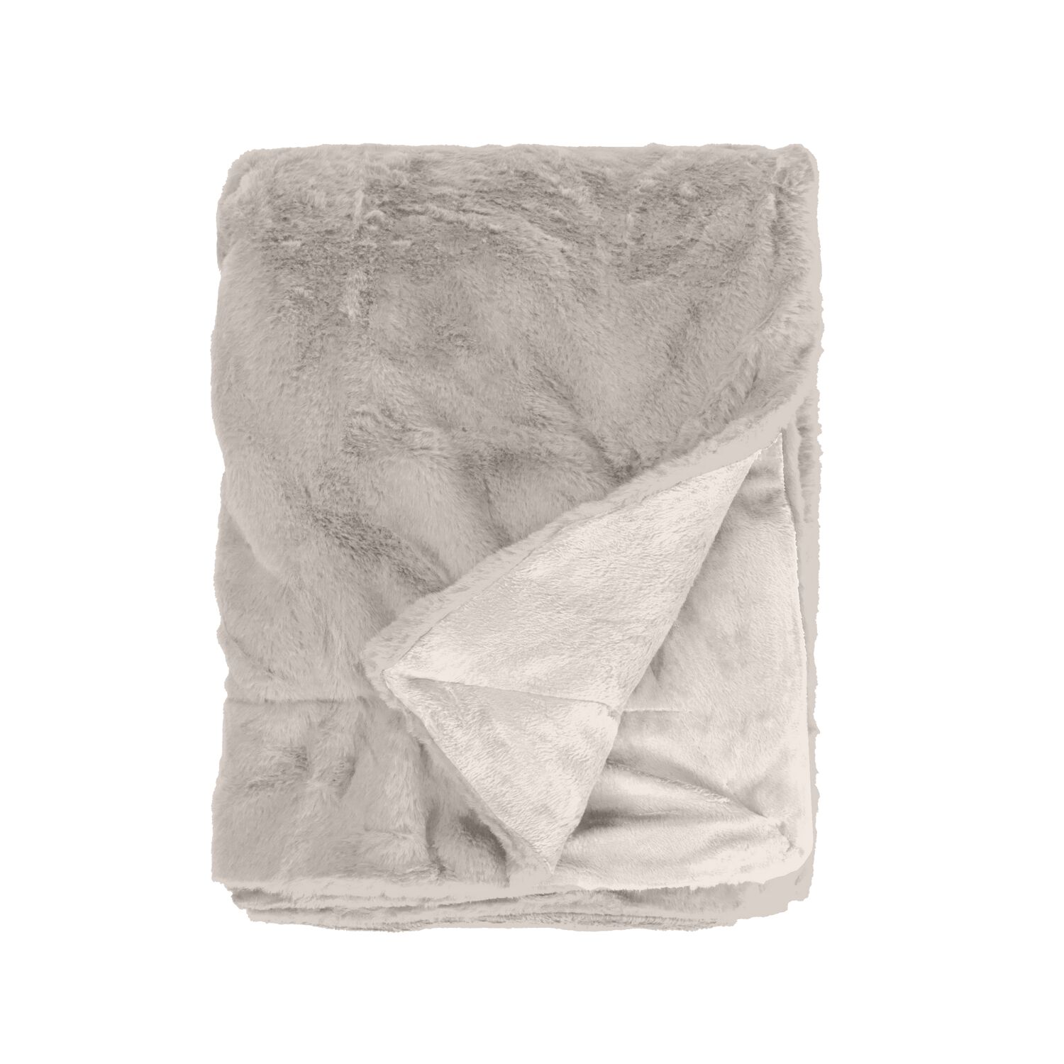 Cobertor cinzento em Poliéster 130x170 cm - Coleção MINNOR