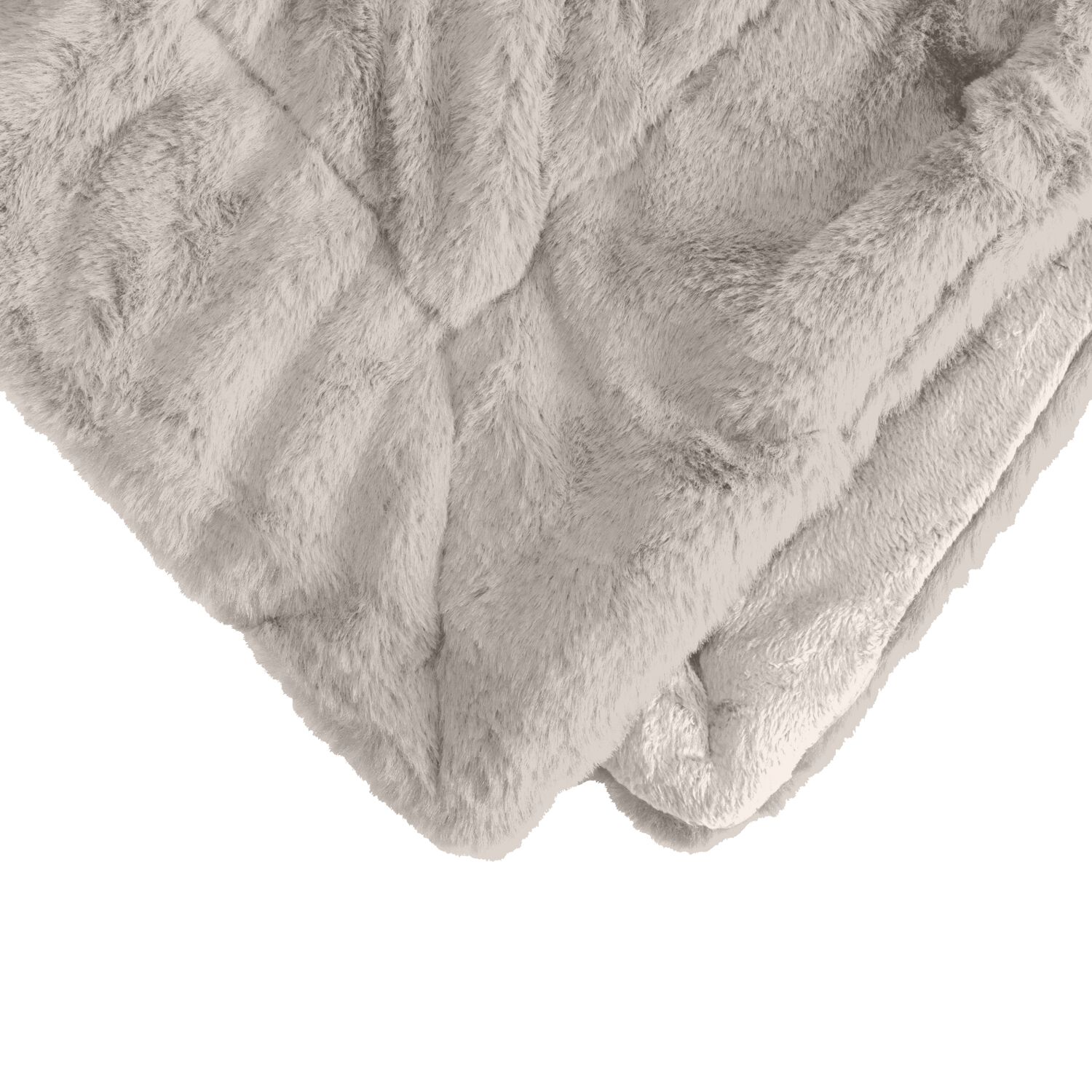 Cobertor cinzento em Poliéster 130x170 cm - Coleção MINNOR