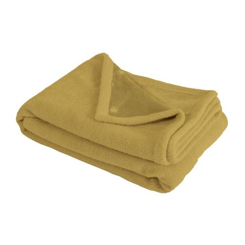 Manta xadrez amarela...