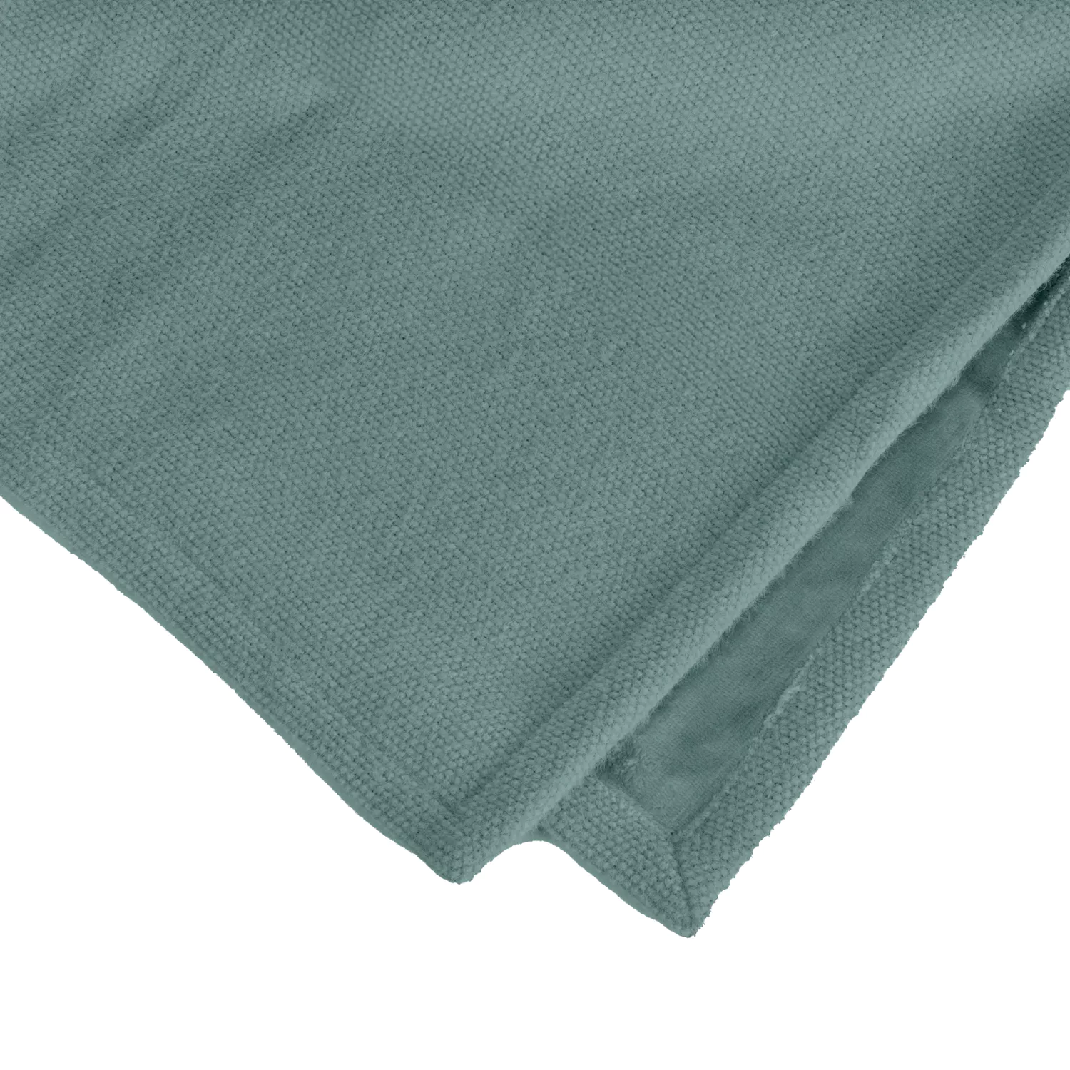 Couverture plaid verte 130x170cm PANORA