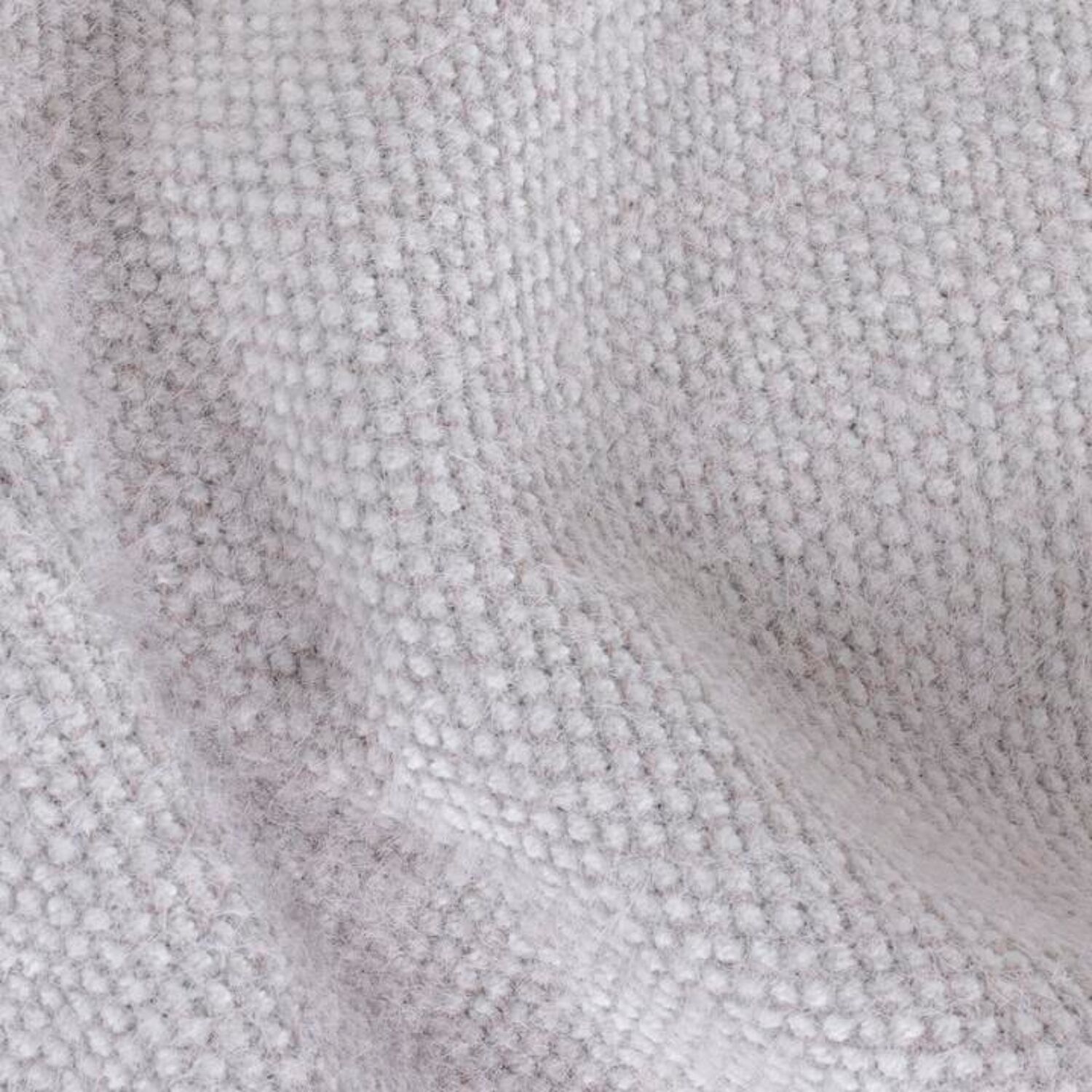 Plaid-Decke hellgrau 130x170cm PANORA