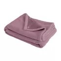 Couverture plaid rose 130x170cm PANORA