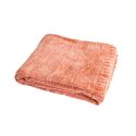 Plaid-Decke Lachsrosa 130x170cm SAVORA
