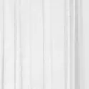 Rideau plissé en voile blanc semi-transparent ASOVA 140x280 cm
