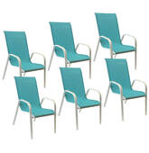 Lot de 6 chaises en...