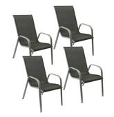 Lot de 4 chaises en...