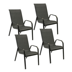Lot de 4 chaises MARBELLA...