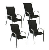 Lot de 4 chaises en...