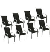 Lot de 8 chaises en...