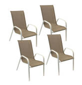 Lot de 4 chaises en...