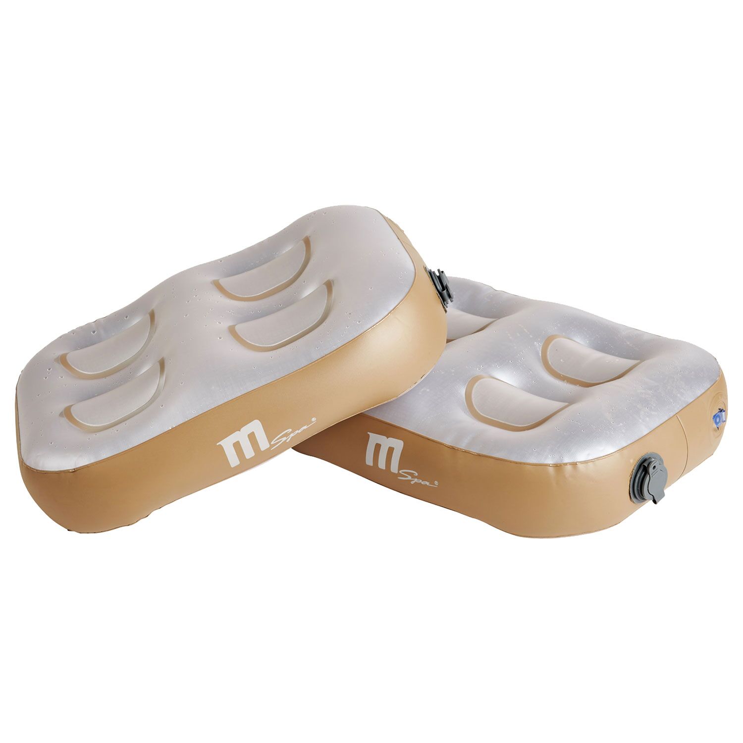 MSPA - Lot de 2 coussins d'assise pour spa gonflable Mspa