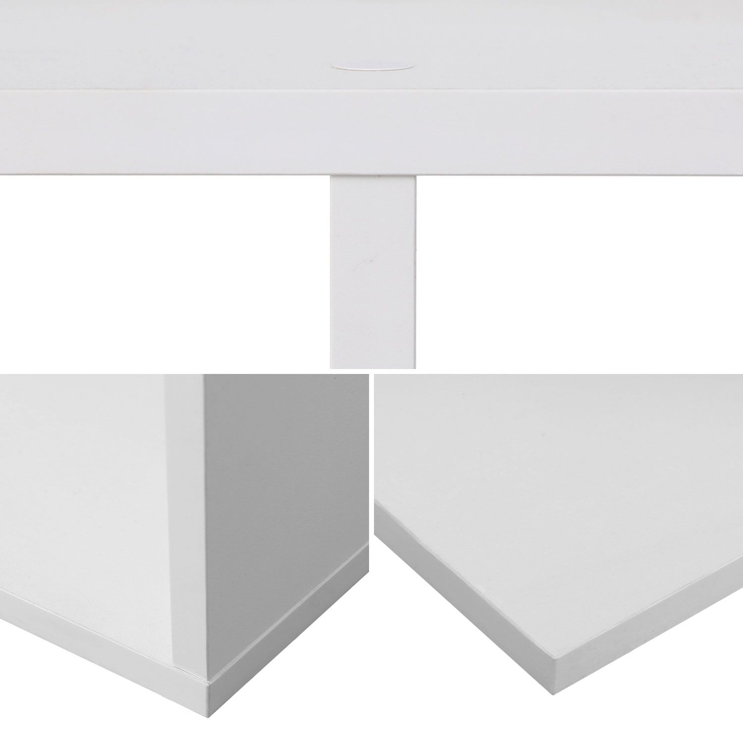 Bibliothèque 6 étagères blanche VIRGINIA