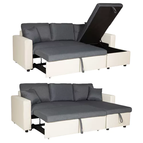 Canapé d'angle convertible...