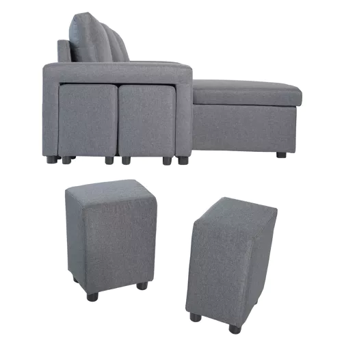 Canapé d'angle convertible...