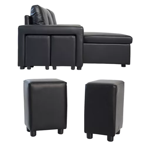 Canapé d'angle convertible...