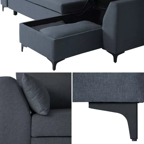 Canapé d'angle convertible...