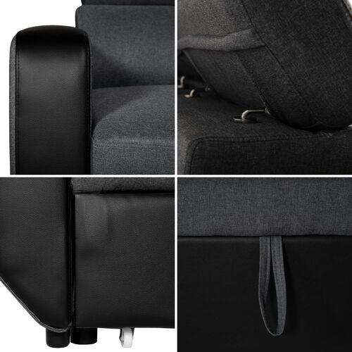 Canapé d'angle convertible...