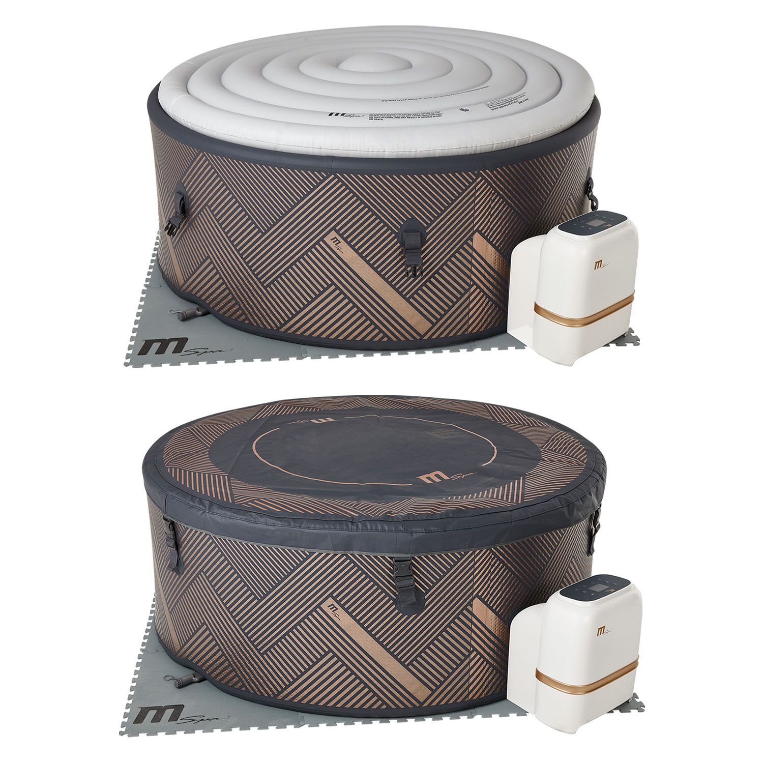 MSPA - Spa gonflable rond Ø 173cm MONO - 6 places