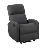 Fauteuil inclinable gris...