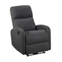 Fauteuil inclinable MAX gris anthracite