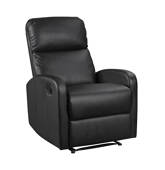 Fauteuil inclinable noir