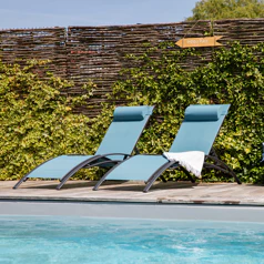 Lot de 2 transats GALAPAGOS...