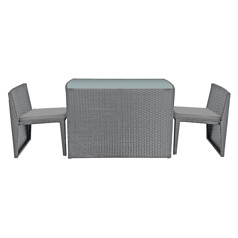 SANTORIN grijs gevlochten...