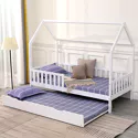 Nestbed voor kinderen 190x90cm wit MARCEAU