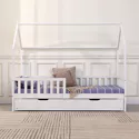 Nestbed voor kinderen 190x90cm wit MARCEAU