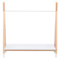 Kindergarderobe aus Holz und Weiß LOU
