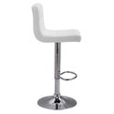 Pack de 2 taburetes de bar blancos MIKE