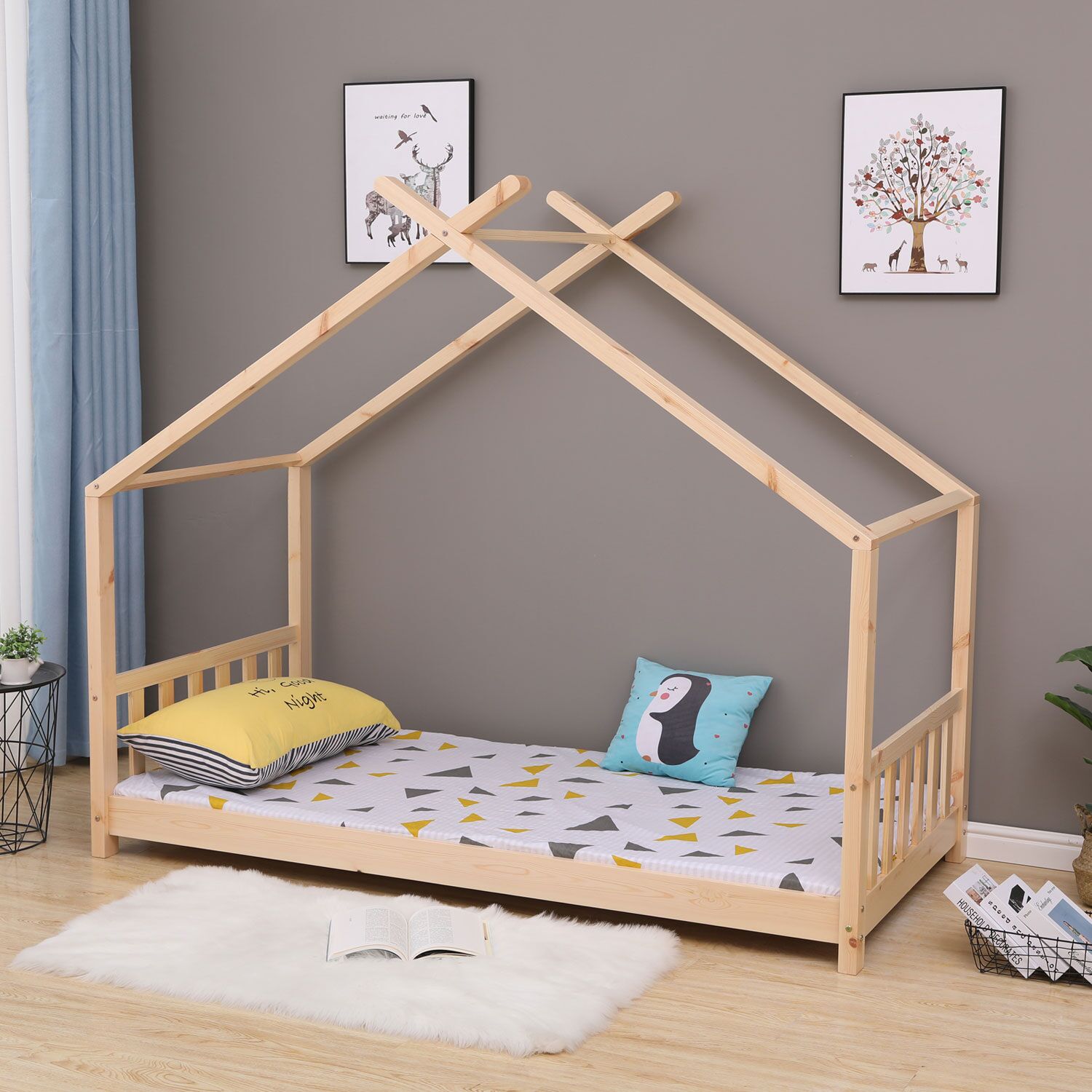 GASPARD houten bed voor kinderen 190x90cm