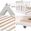Nestbed voor kinderen 190x90cm wit MARCEAU