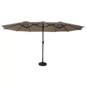 Dubbele parasol 2,7x4,6m...
