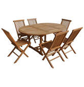 Muebles de jardín de teca...