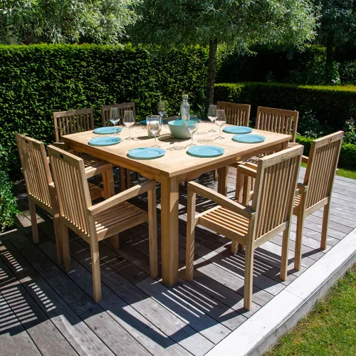 Salon de jardin en teck...