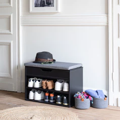 Schuhmöbel zwei Fächer mit...