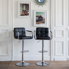 Conjunto de 2 bancos de...